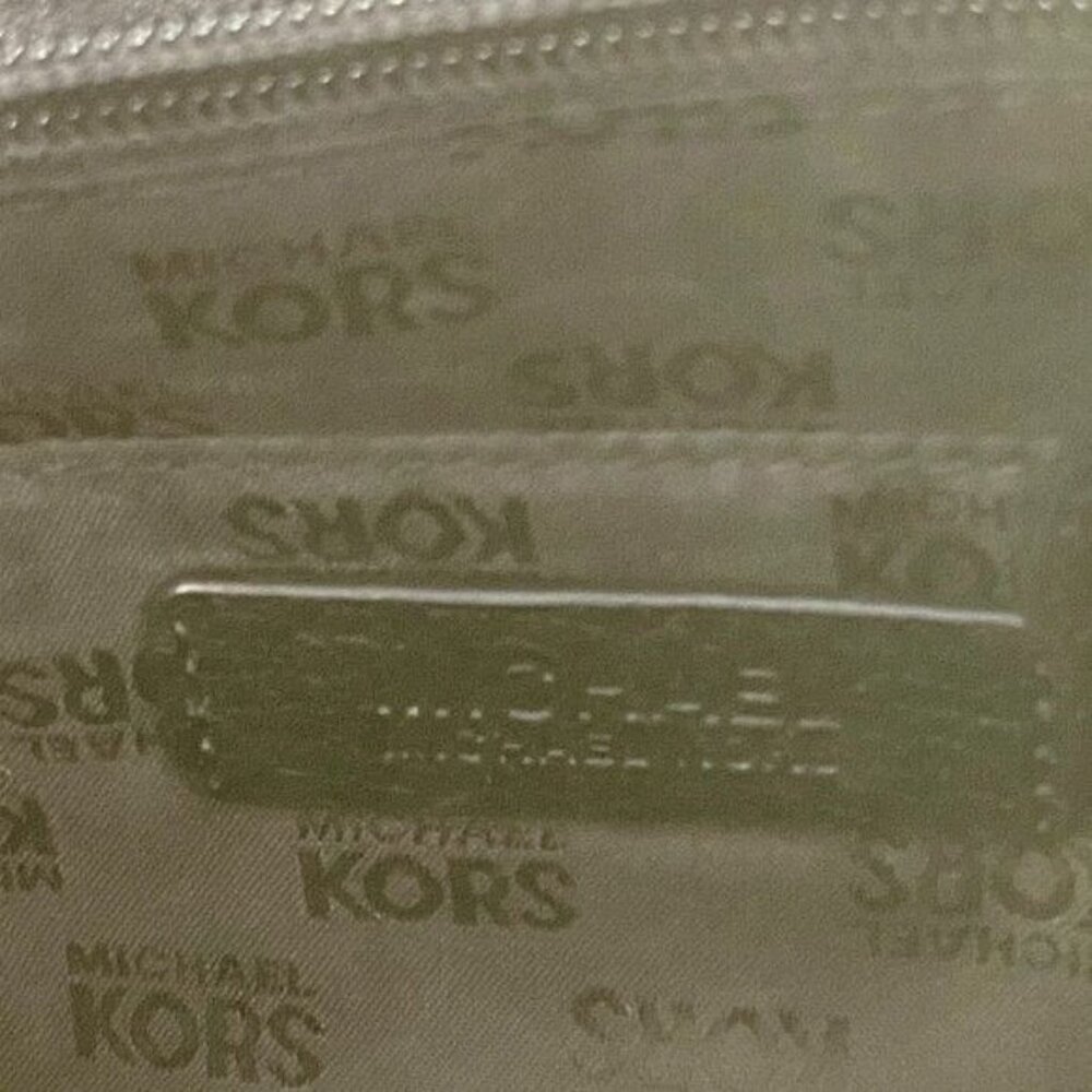 Michael Kors Bedford Black Drawstring Backpack with Gold Hardware - Picture 12 of 12